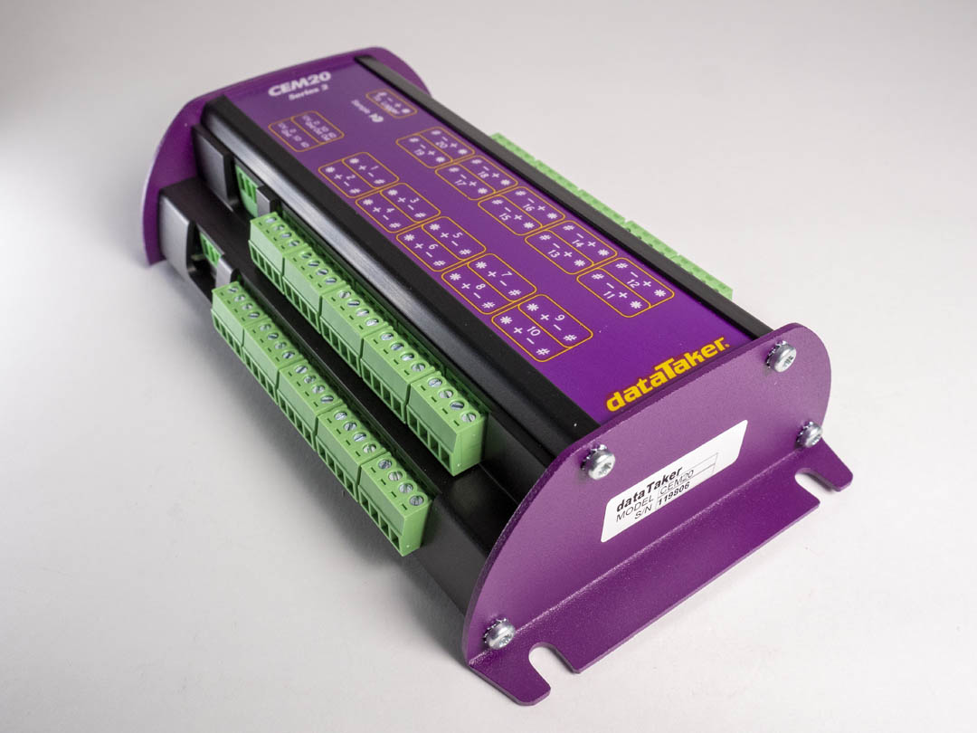 dataTaker DT4CEM20 channel expansion module 20 analog inputs rugged industrial
